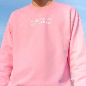 Museum of Ice Cream Stay Cool Pink Sweater XS